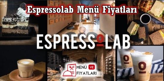 Espressolab Menü Fiyatları