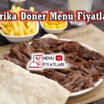 Farika Döner Menü Fiyatları