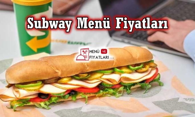 Subway Menü Fiyatları